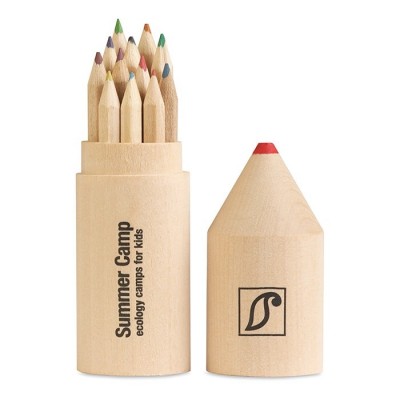 lápices de colores promocionales